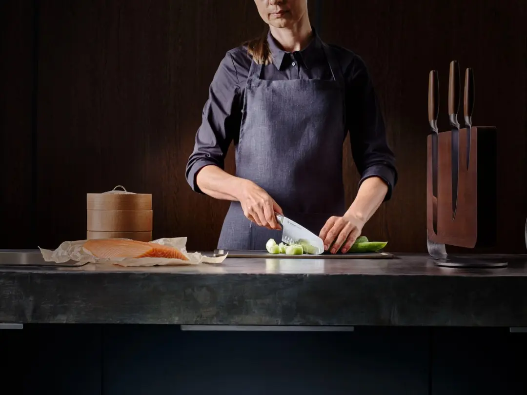 Wusthof Santokumes Gourmet 17cm - Zwart
