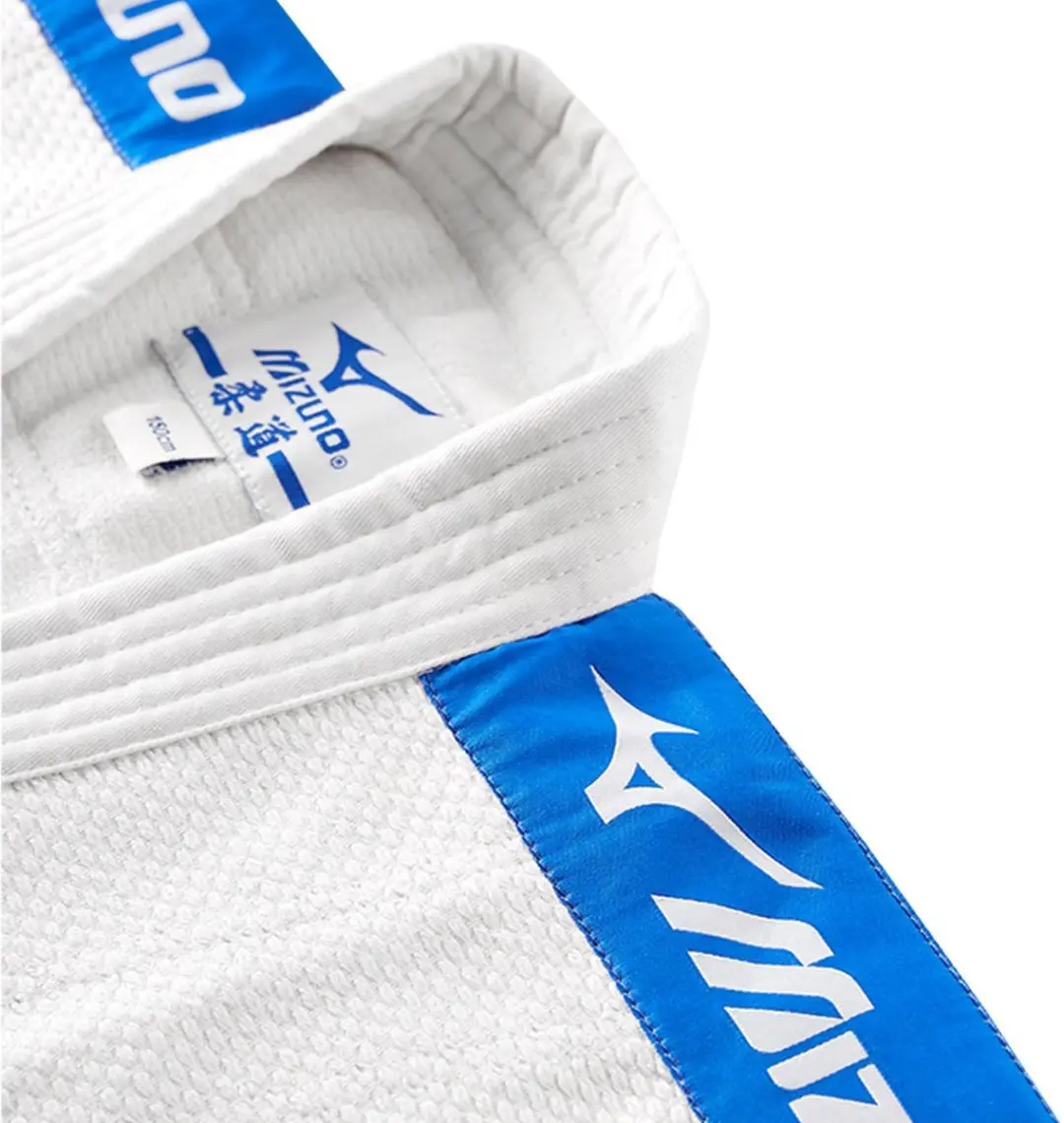Mizuno Kodomo Plus Judogi Trainingsbroek 180 - Wit/Blauw