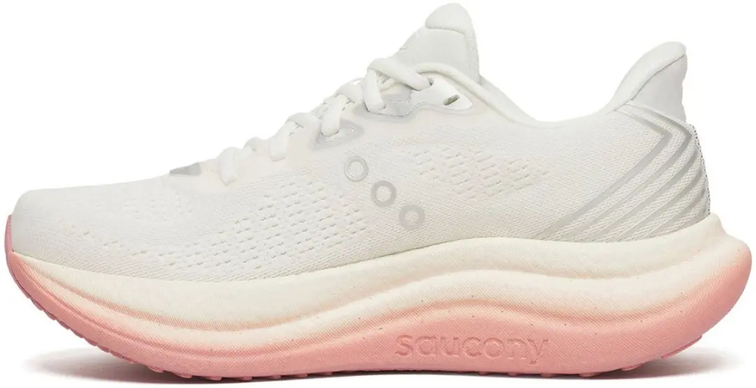 Saucony Triumph 23 Dames Hardloopschoenen 36 - Wit/Rozes
