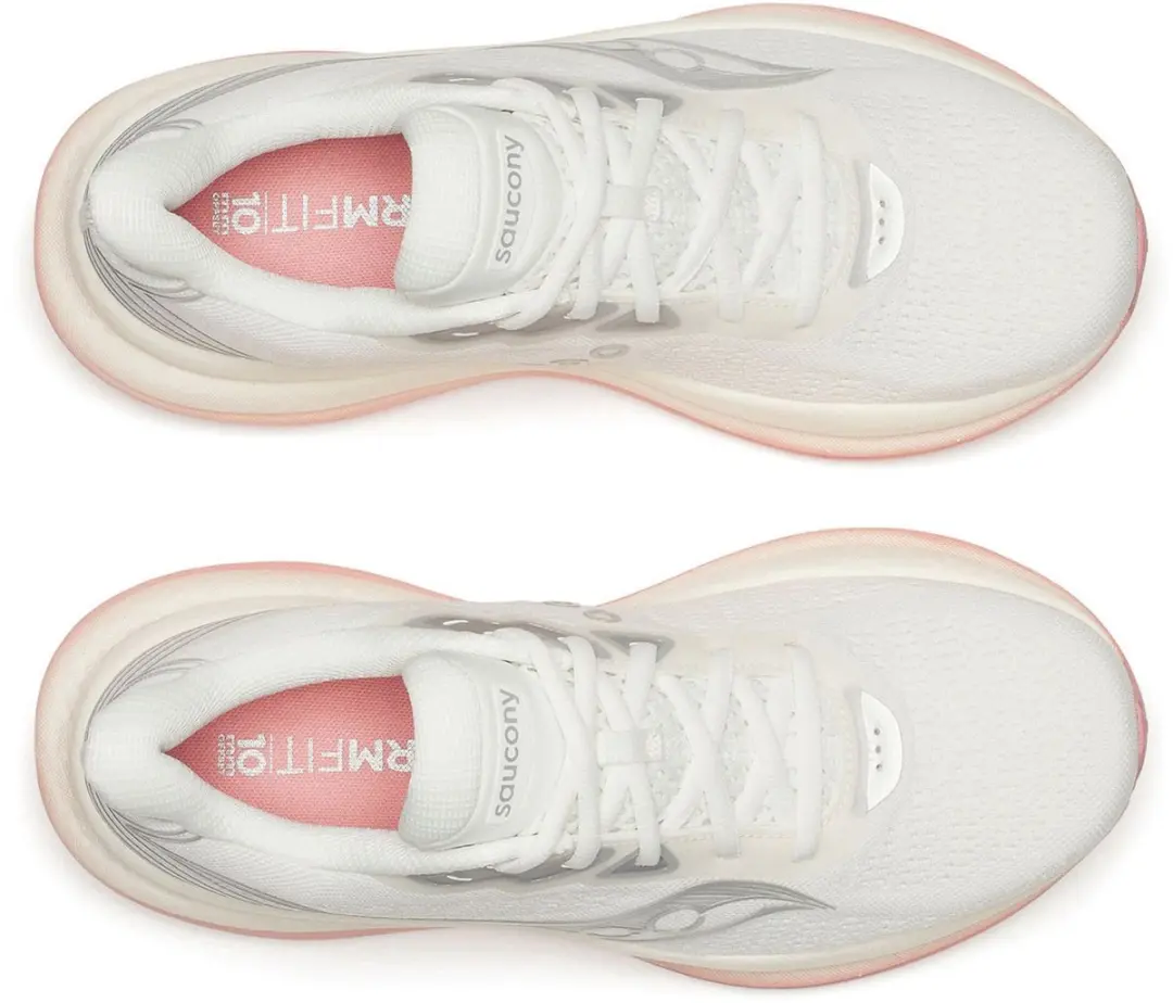 Saucony Triumph 23 Dames Hardloopschoenen 36 - Wit/Rozes