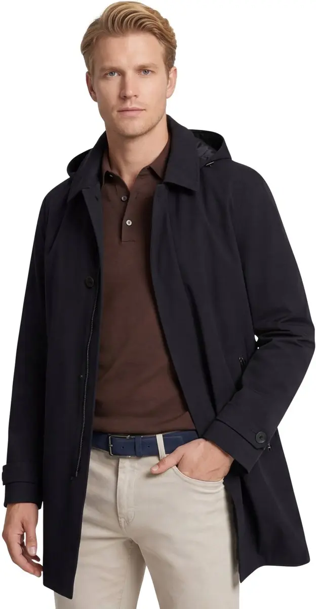 Bugatti Herenjas Popeline 134413-11034 - Blauw - M - afbeelding 5 van 6