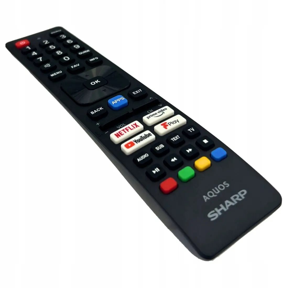 Sharp AQUOS SHW/RMC/0140N Afstandsbediening - Zwart