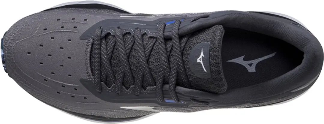 Mizuno Wave Sky 5 Sportschoenen - 38 - Donkergrijs/Zwart/Zilver