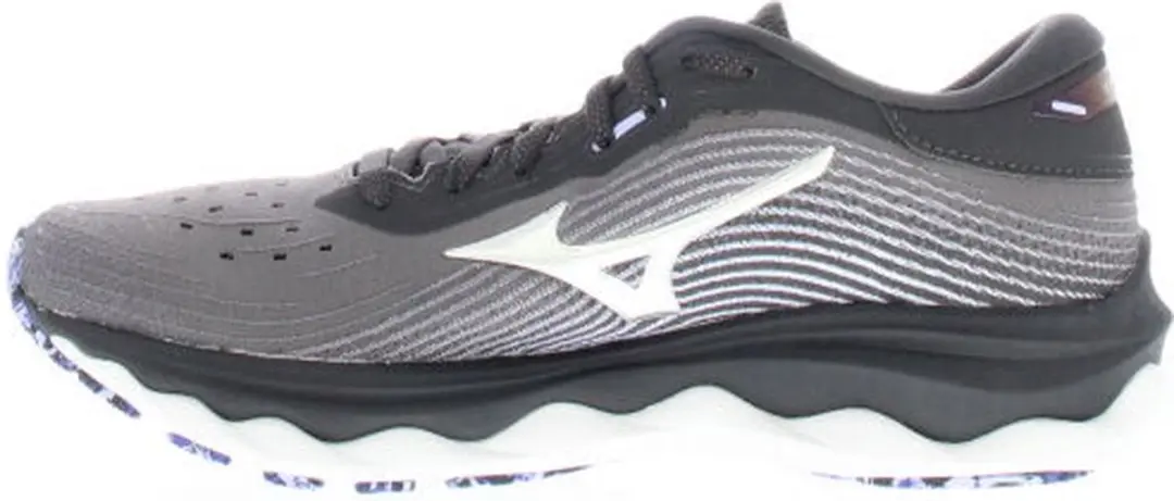 Mizuno Wave Sky 5 Sportschoenen - 38 - Donkergrijs/Zwart/Zilver - afbeelding 6 van 6
