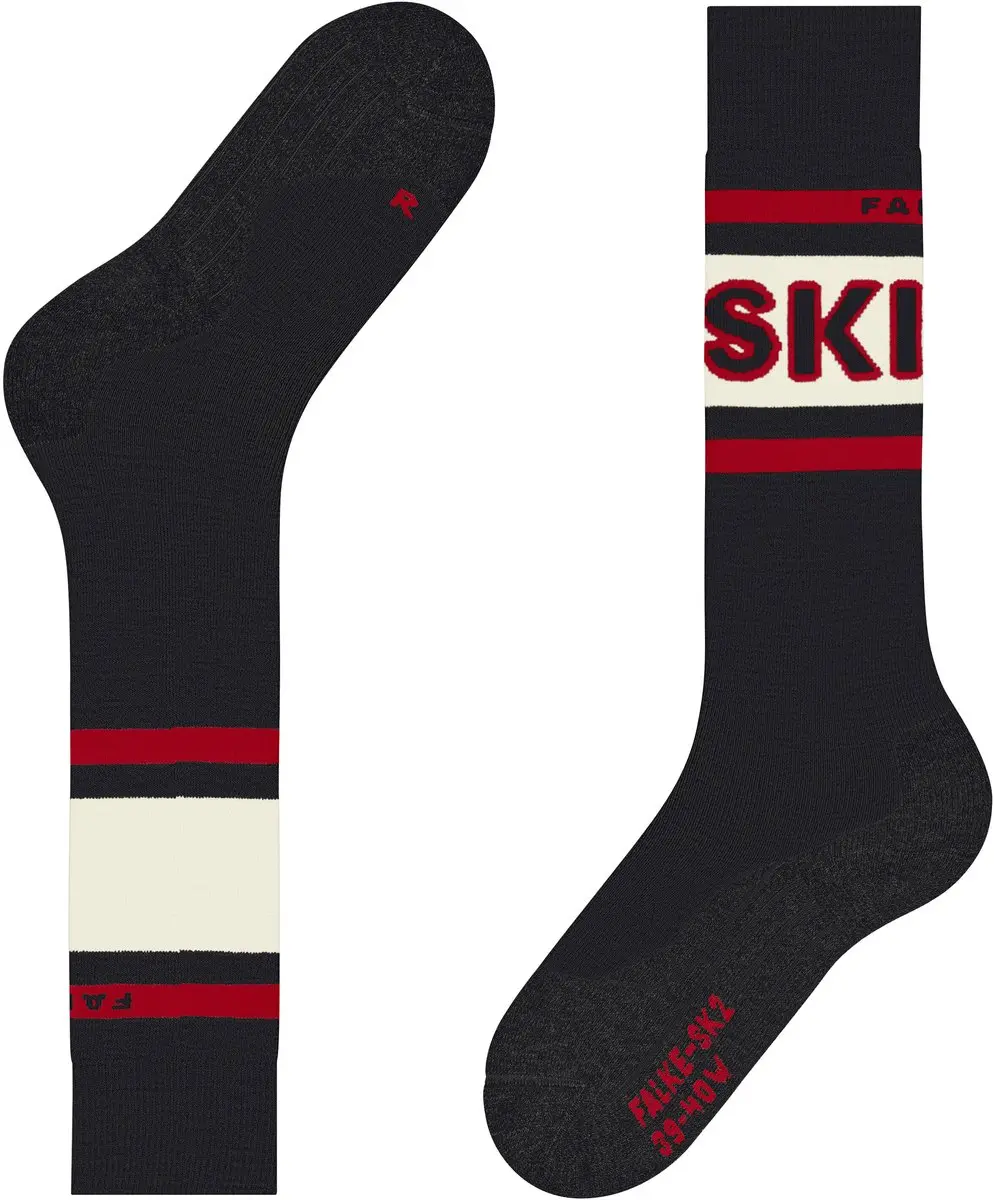 Falke SK2 Intermediate Skisokken Heren - Dik Wol 39-41