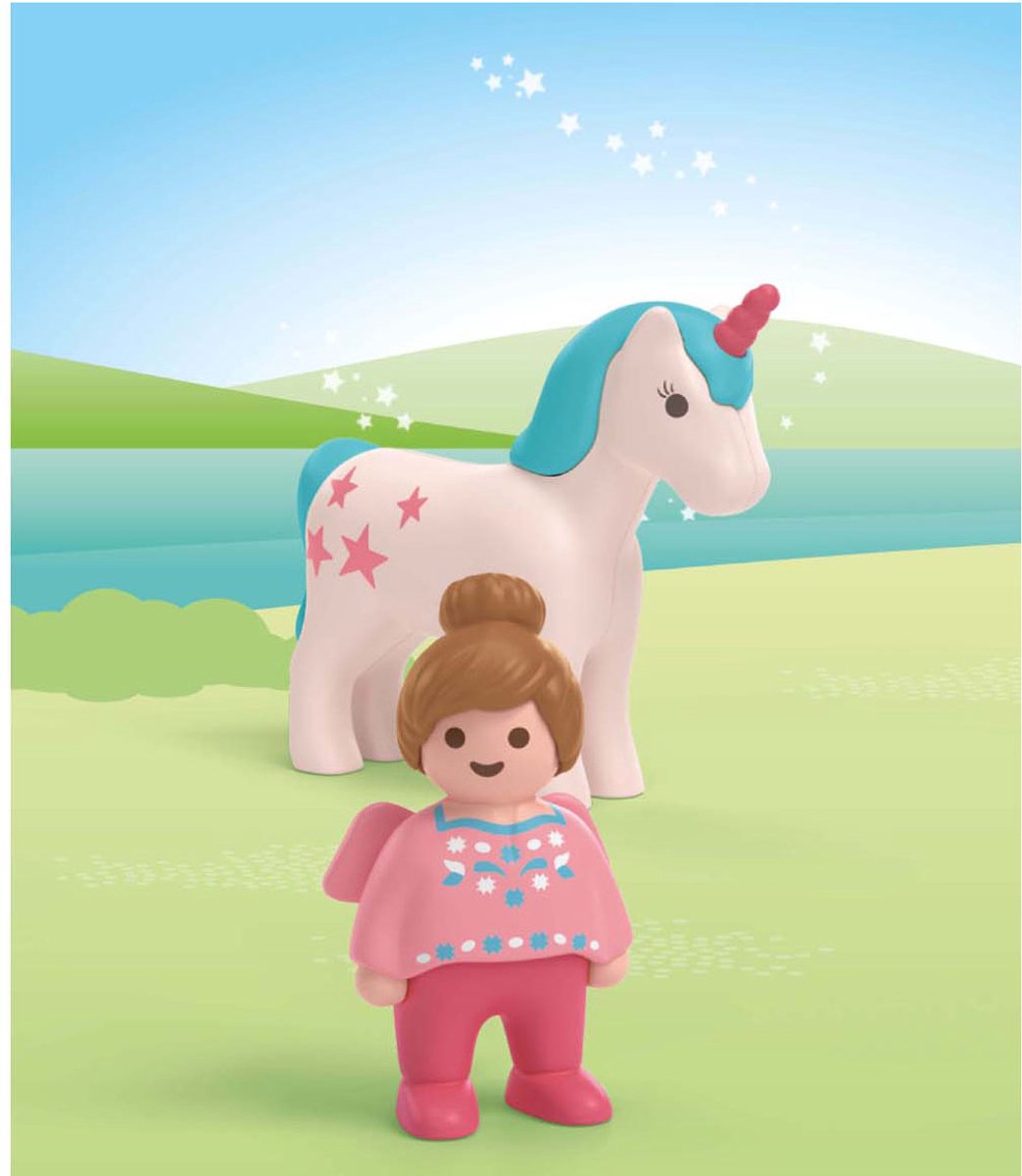 PLAYMOBIL Junior eenhoorn 123 - P-71893