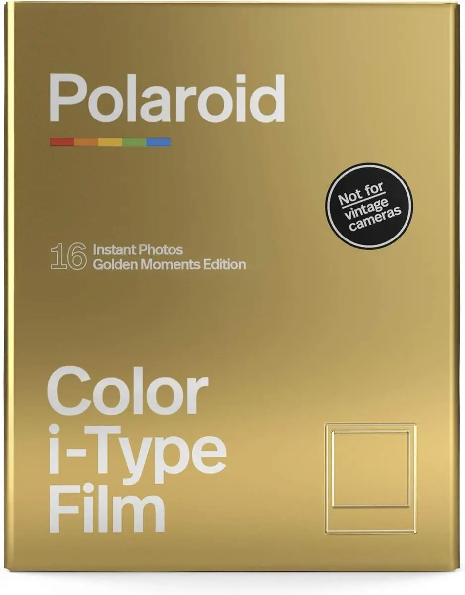 Polaroid Color Film i-Type GoldenMoments 16 Stuks