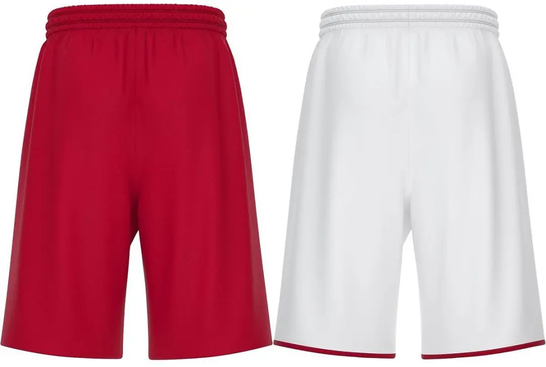 Macron X500 Reversible Short Heren - Rood/Wit XXL
