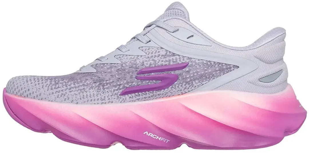 Skechers SKX Aero Burst Hardloopschoenen - 36 - Lavender/Neon Pink