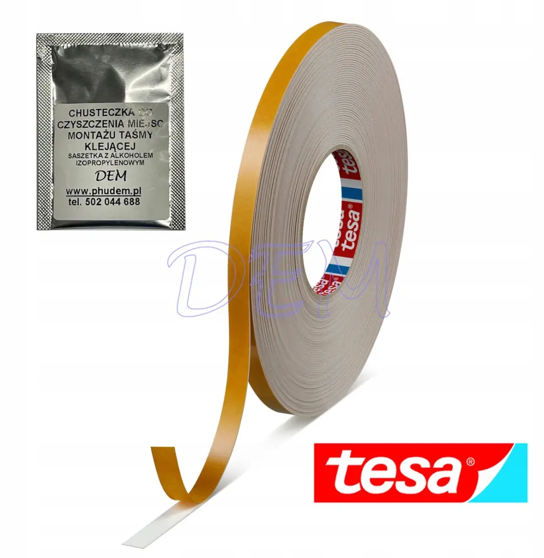 Tesa 4957 Dubbelzijdige Schuimtape 19mm x 25m