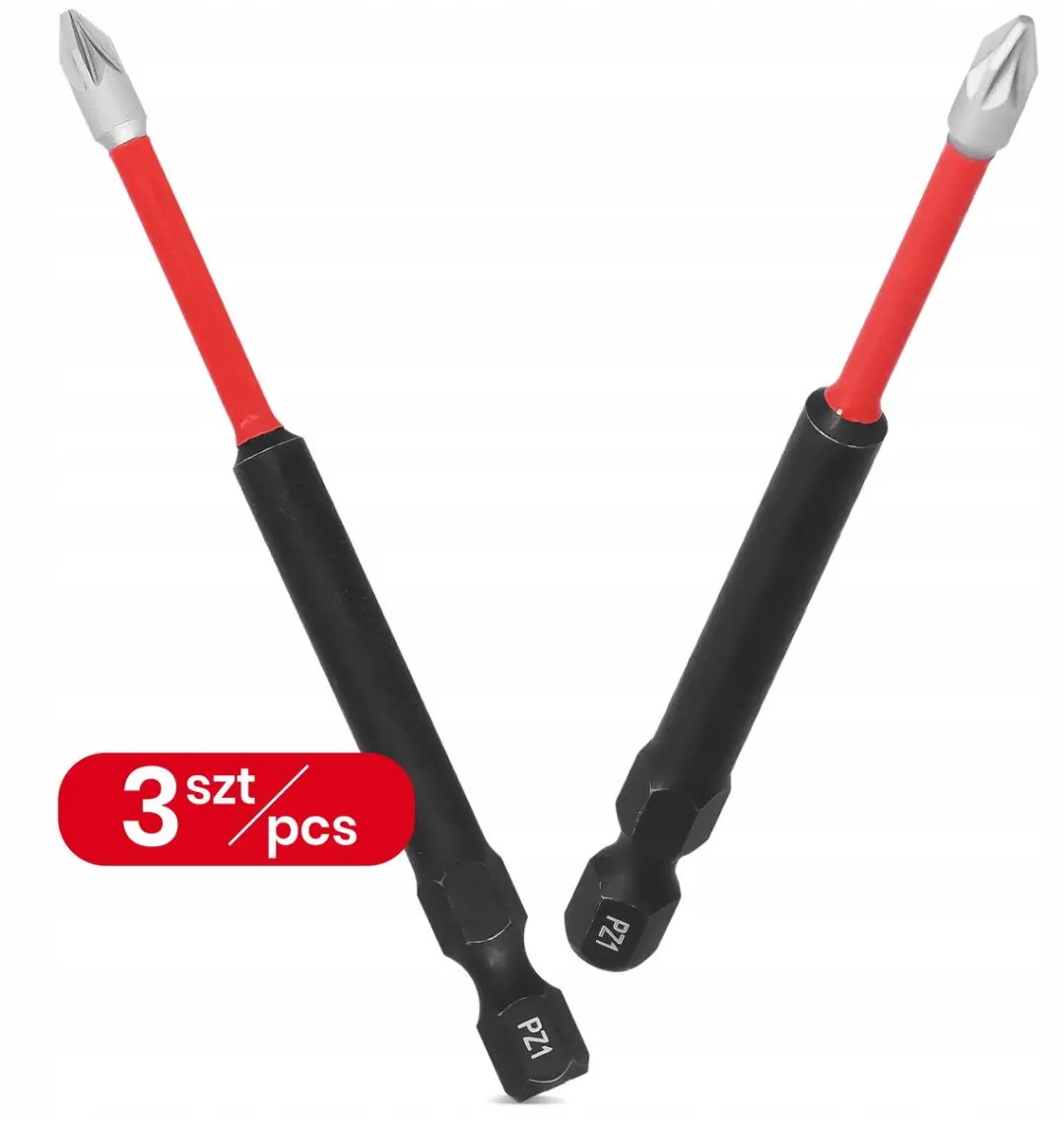 Milwaukee SHOCKWAVE PZ1 Bits 90mm - 3 Stuks