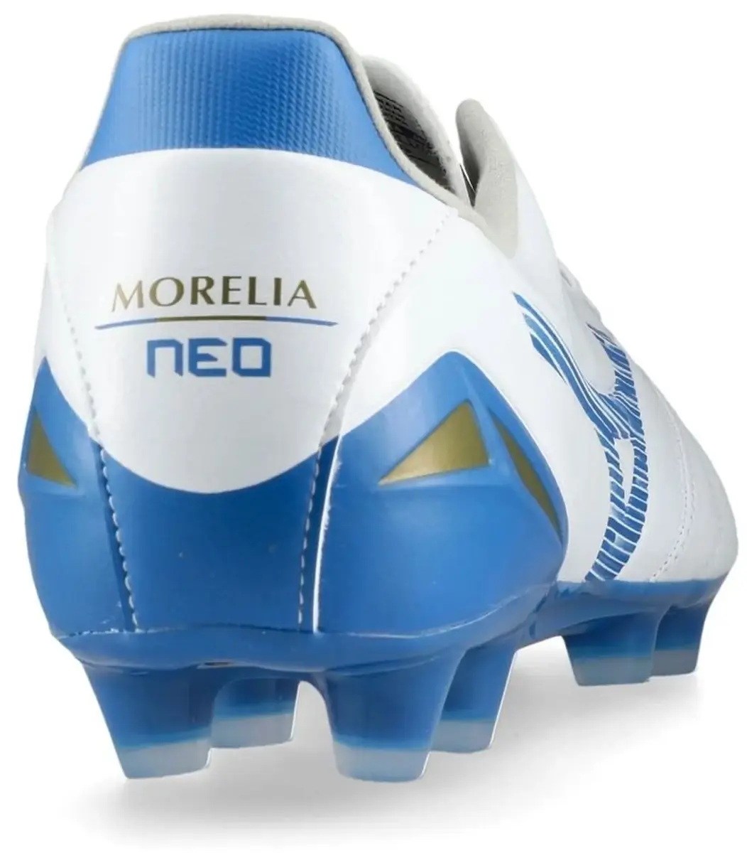 Mizuno Morelia Neo IV Pro FG Voetbalschoenen - 41 - Wit