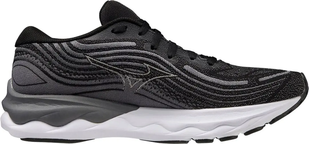 Mizuno Wave Skyrise 4 Dames Hardloopschoenen 38 - Zwart/Grijs