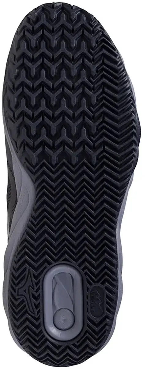 Mizuno Wave Enforce Court Tennis Schoenen 43 - Zwart/Wit/Grijs