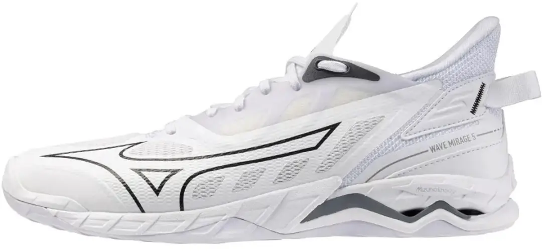 Mizuno Wave Mirage Indoor Schoenen 44.5 - Wit/Zwart