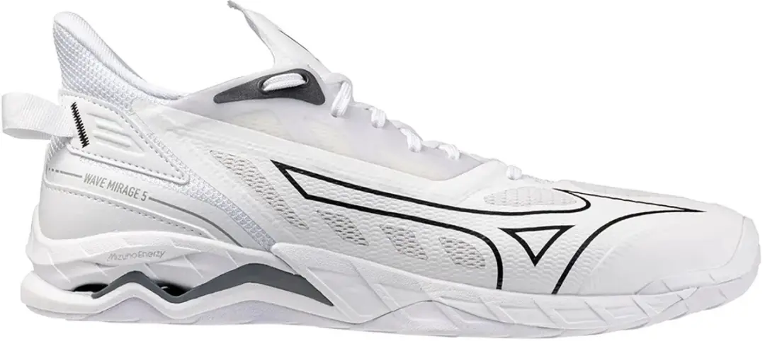 Mizuno Wave Mirage Indoor Schoenen 44.5 - Wit/Zwart