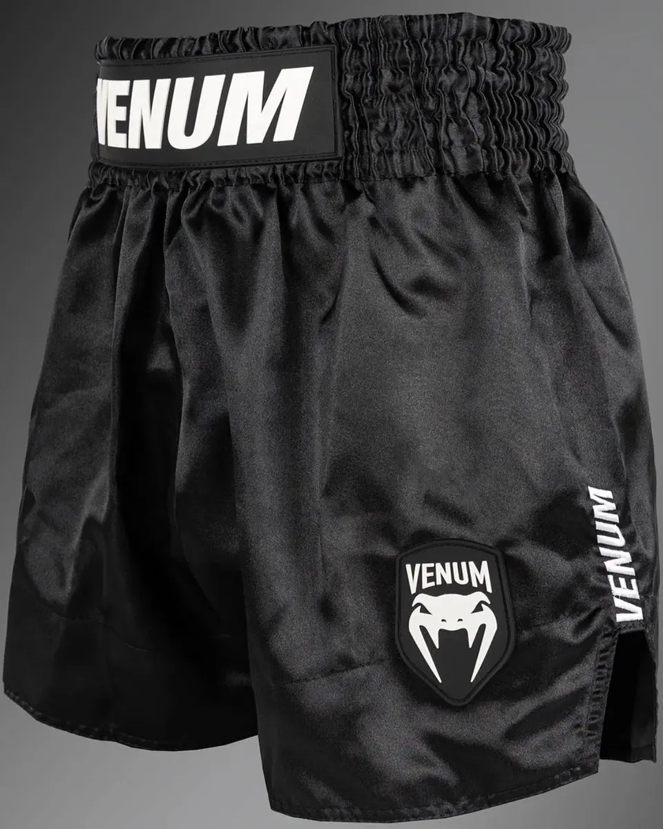 Venum Classic Evo Muay Thai Shorts L - Zwart/Wit