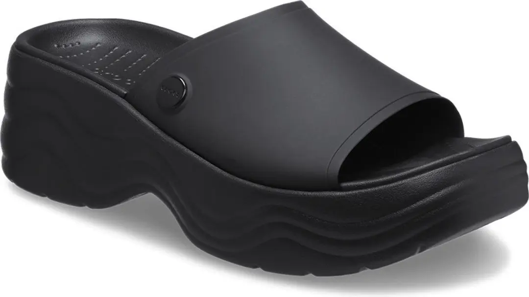 Crocs Skyline Dames Platform Klap - Zwart 39-40