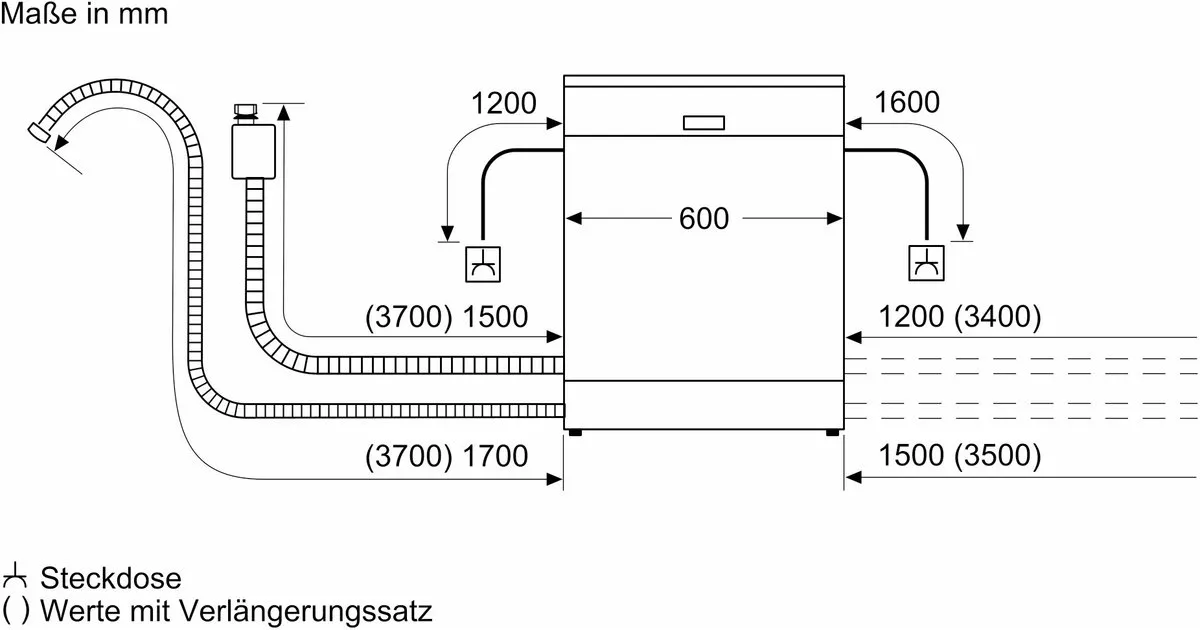 Siemens SN616X01EF Inbouw Vaatwasser 13 Couverts - afbeelding 6 van 6