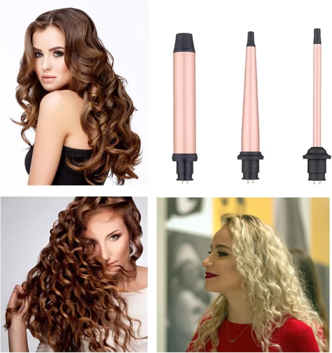 ECTEATOY 3-in-1 Krultang Set 9-32mm - Roségoud