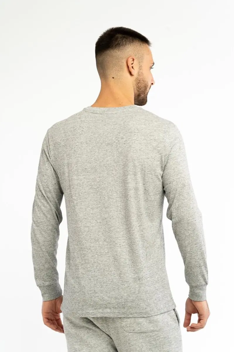 Champion Long Sleeve Trui 2-pak - M - Zwart & Grijs