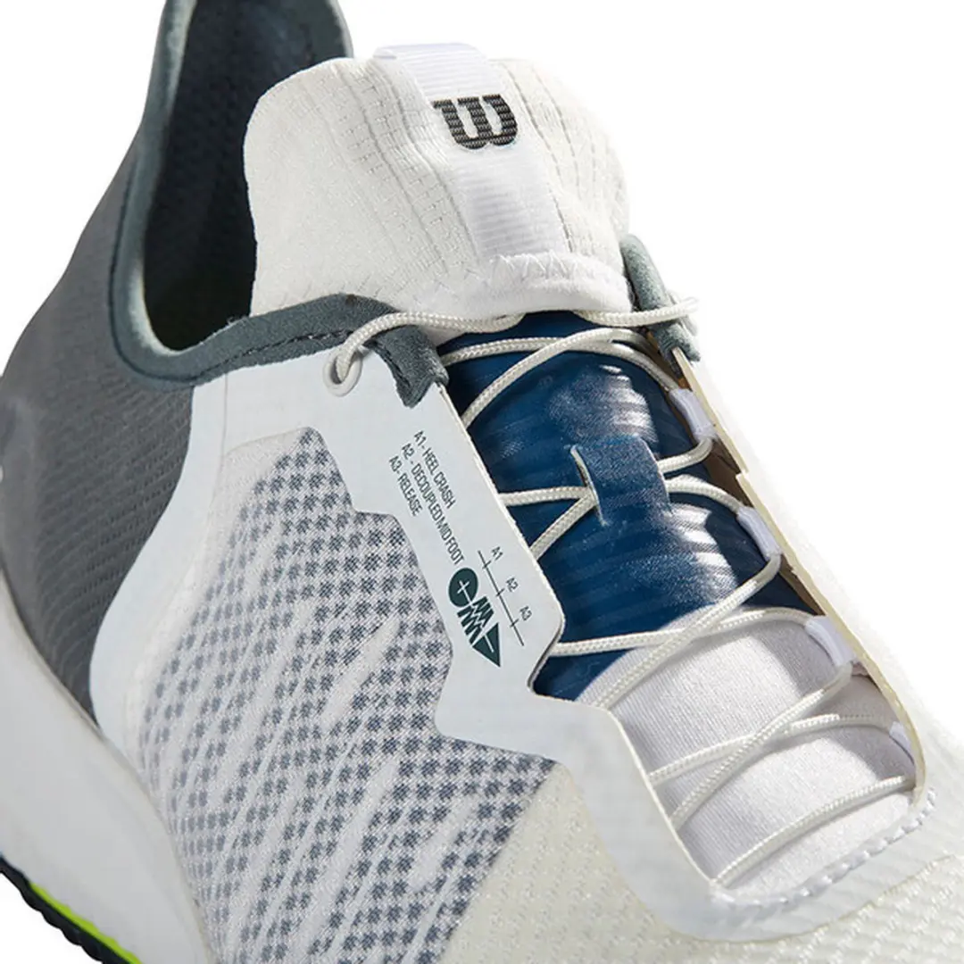 Wilson Kaos Rapide Heren Sportschoenen Smashcourt - wit - afbeelding 6 van 6