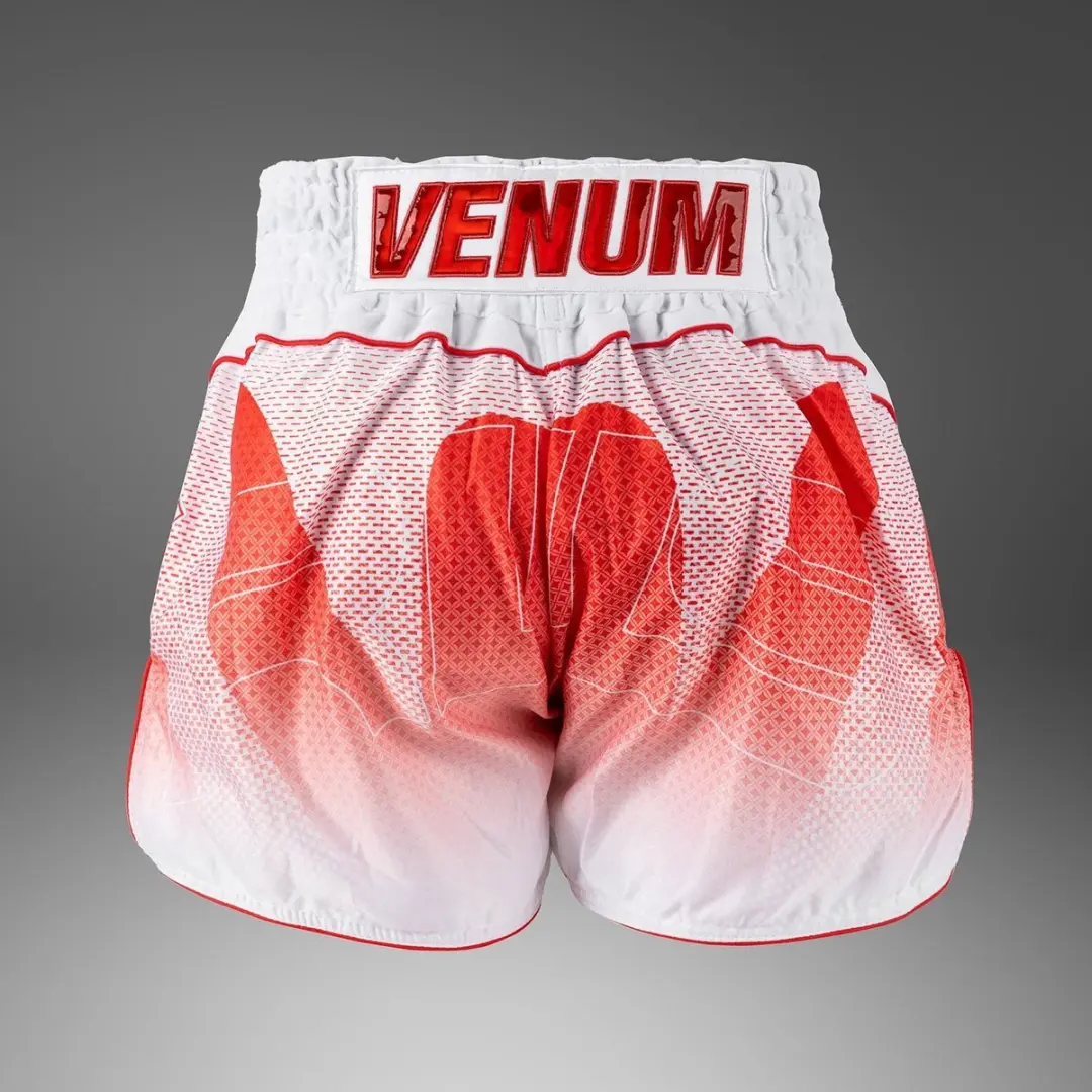 Venum x RWS 2.0 Muay Thai Shorts - L - Wit Rood