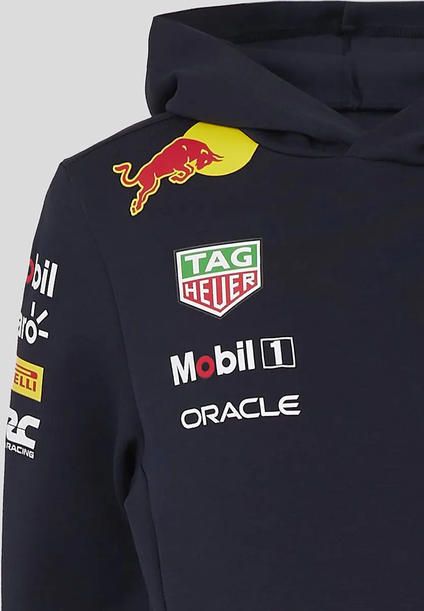 Castore Oracle Red Bull Racing Teamline Hoody 2024 - Blauw