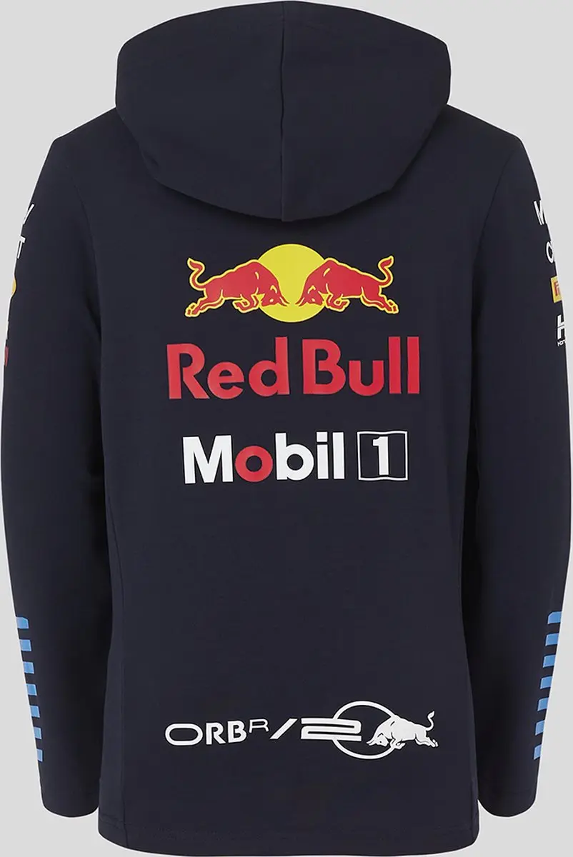 Castore Oracle Red Bull Racing Teamline Hoody 2024 - Blauw