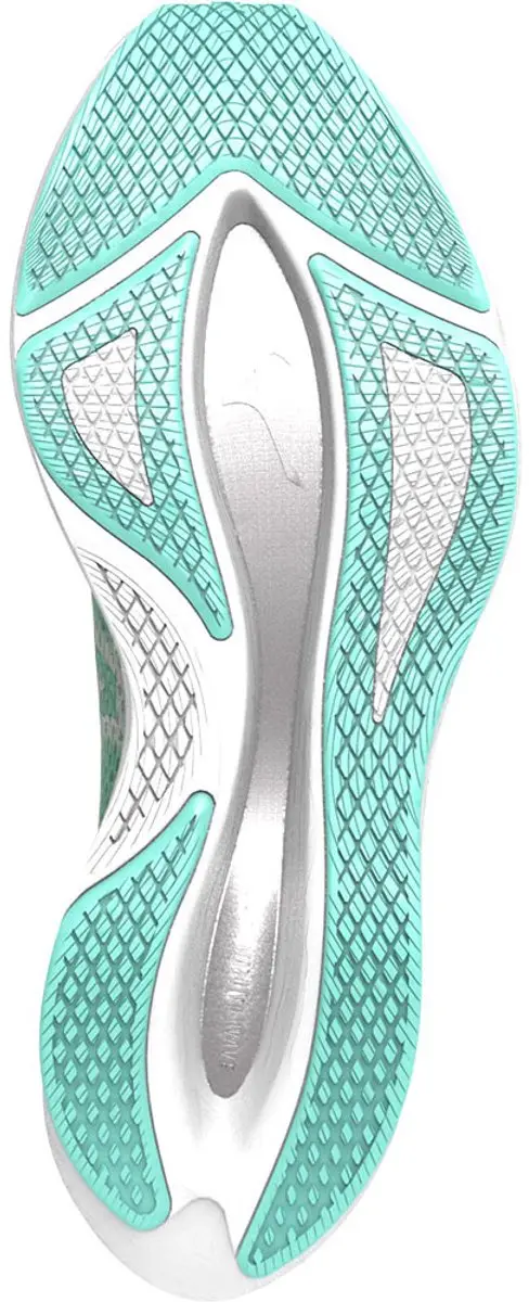 Mizuno Wave Rebellion Flash 2 Dames Hardloopschoenen 39 - Groen/Blauw/Wit