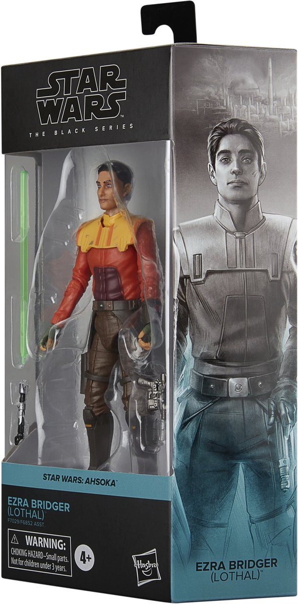 Hasbro Star Wars - Ahsoka Black Series Ezra Bridger (Lothal) 15 cm Actiefiguur - Multicolours