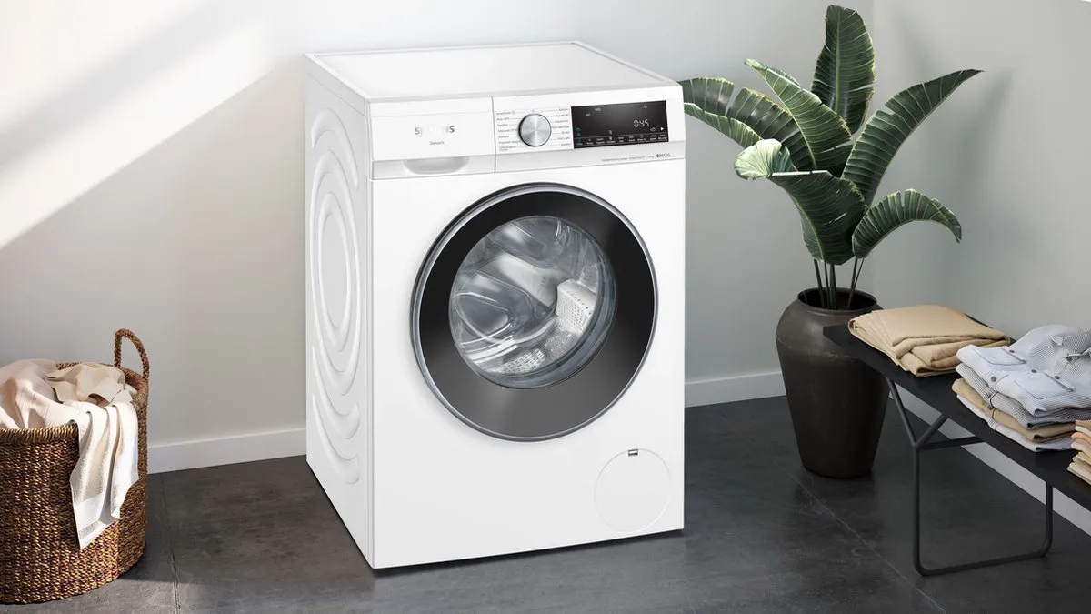 Siemens iQ500 WG44G2FLNL Wasmachine 9kg 1400rpm - Wit - afbeelding 6 van 6
