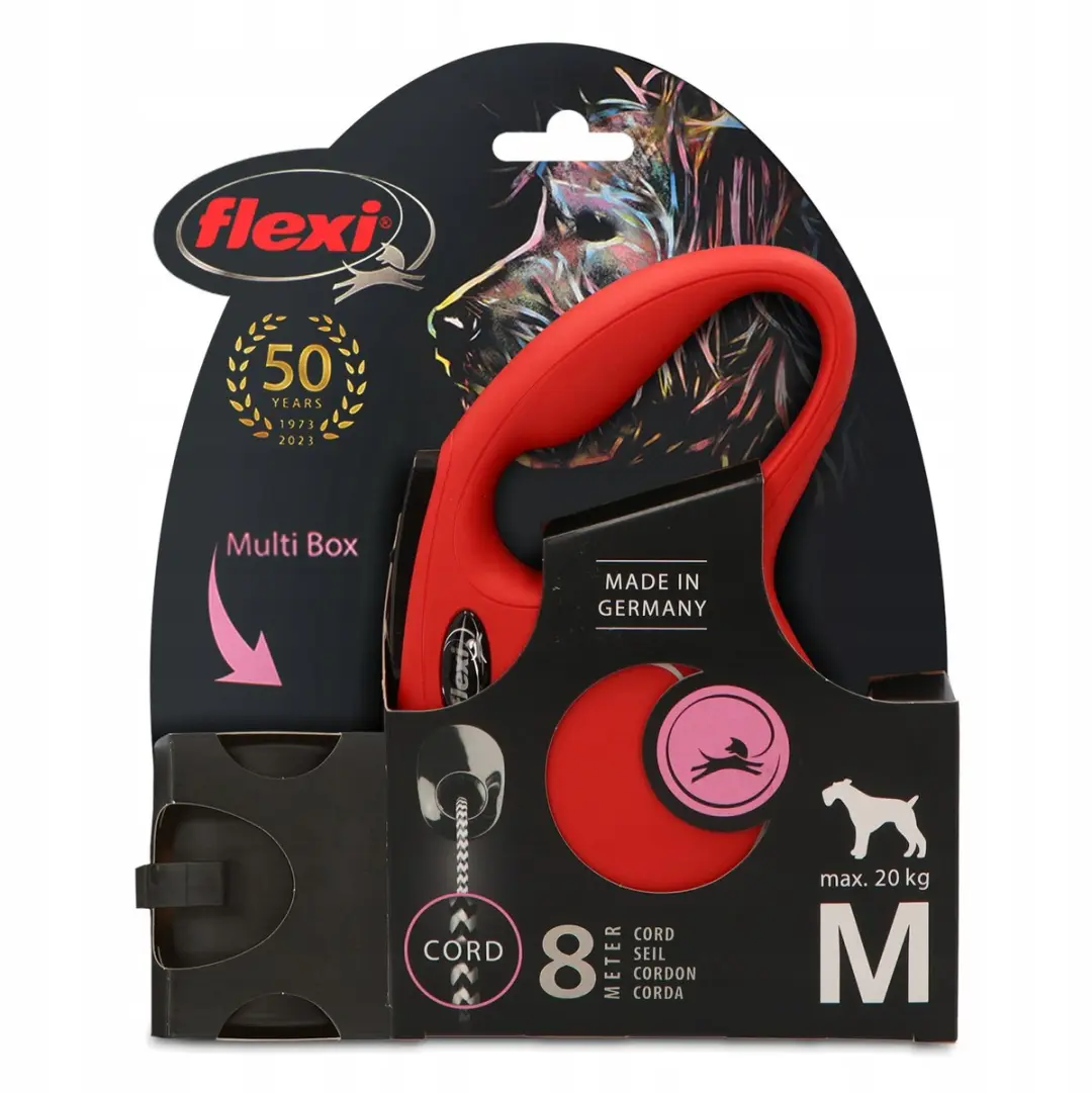 Flexi Automatische Hondenlijn 8m - 20kg - Multi Box