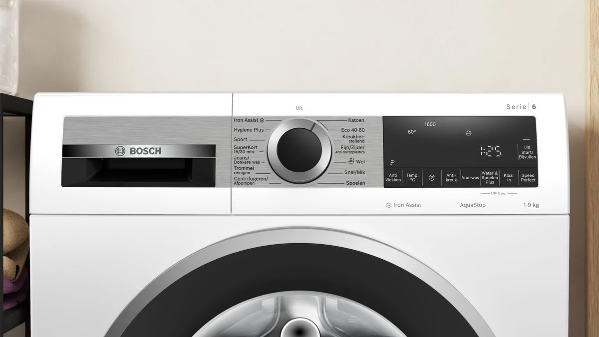 Bosch Serie 6 WGG246Z8NL Wasmachine 9kg 1600rpm - Wit