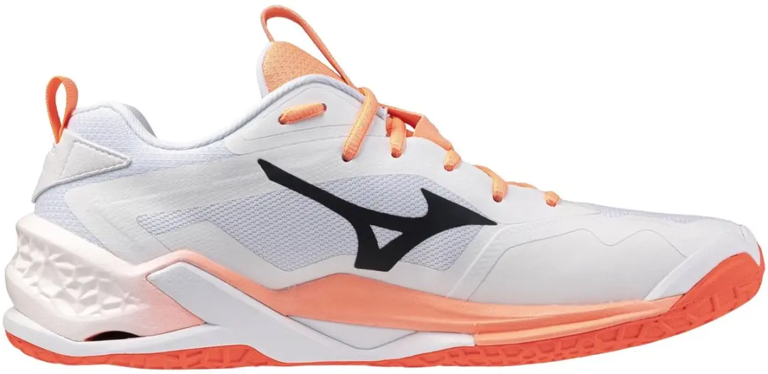 Mizuno Wave Stealth Neo 2.0 Sportschoenen - 40.5 - Wit/Orange/Zwart