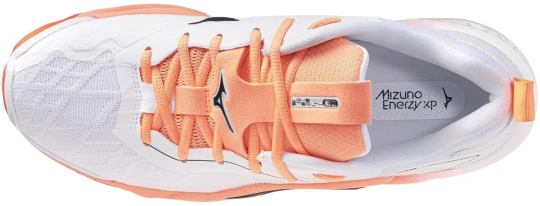 Mizuno Wave Stealth Neo 2.0 Sportschoenen - 40.5 - Wit/Orange/Zwart