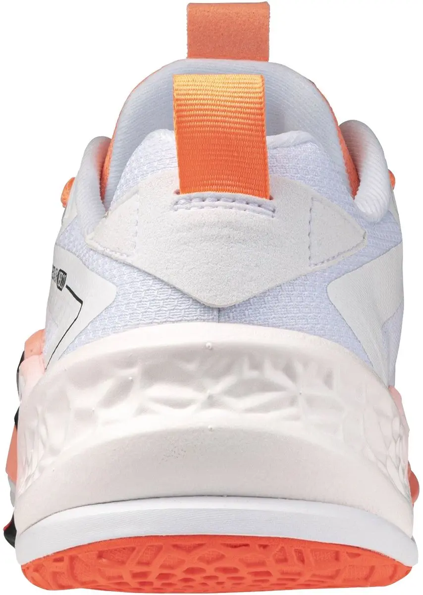 Mizuno Wave Stealth Neo 2.0 Sportschoenen - 40.5 - Wit/Orange/Zwart