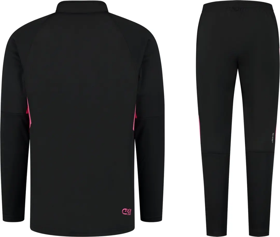 Cruyff Turn Tech Trainingspak L - Zwart/Rozeroze - afbeelding 6 van 6