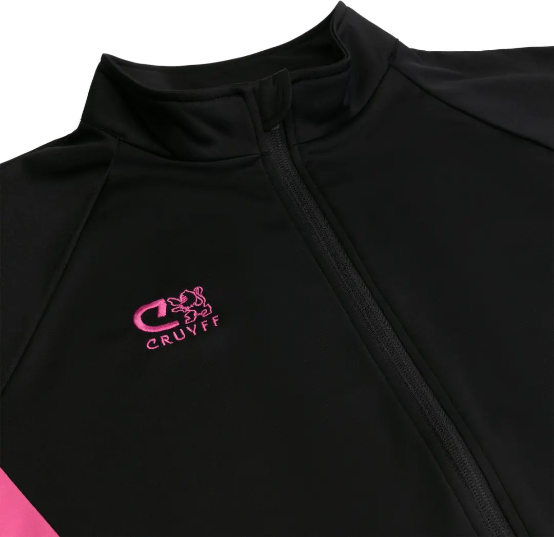 Cruyff Turn Tech Trainingspak L - Zwart/Rozeroze
