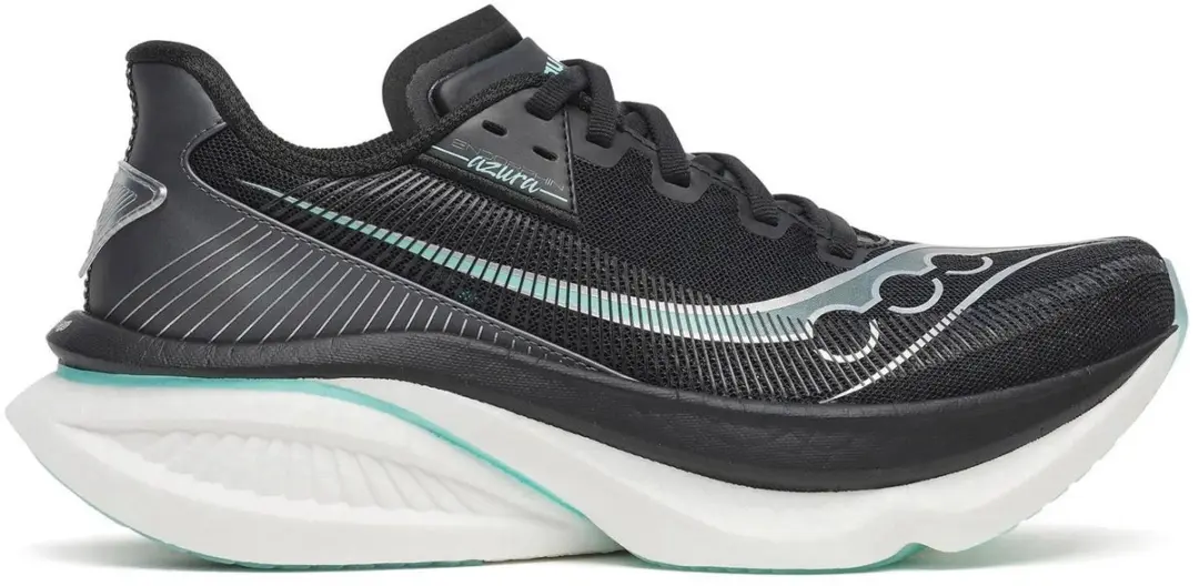 Saucony Endorphin Azura Hardloopschoenen Dames - 36 - Zwart/Wit