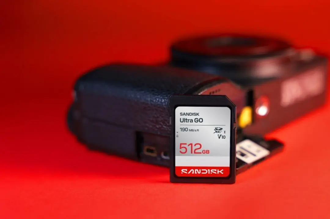 SanDisk SDXC Ultra GO 512GB Geheugenkaart - UHS-I U1 V10