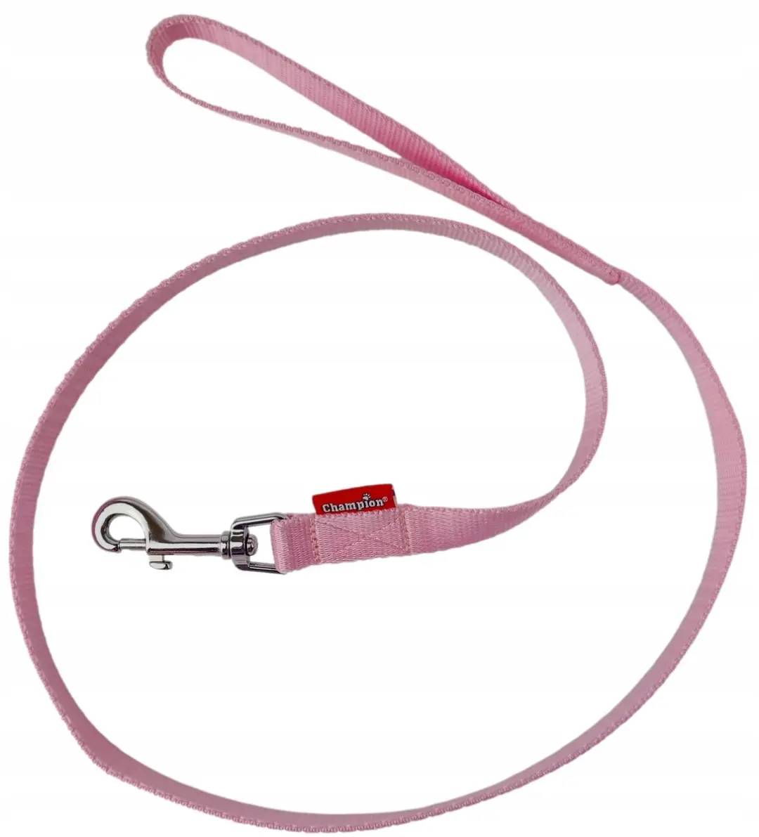 Champion Hondenlijn Band 120cm x 2cm Roze