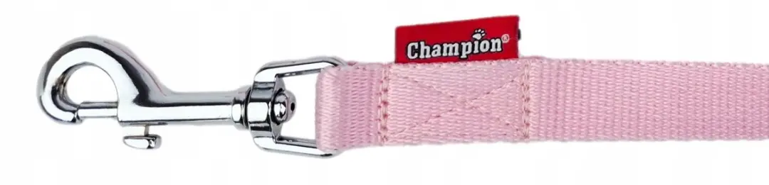 Champion Hondenlijn Band 120cm x 2cm Roze