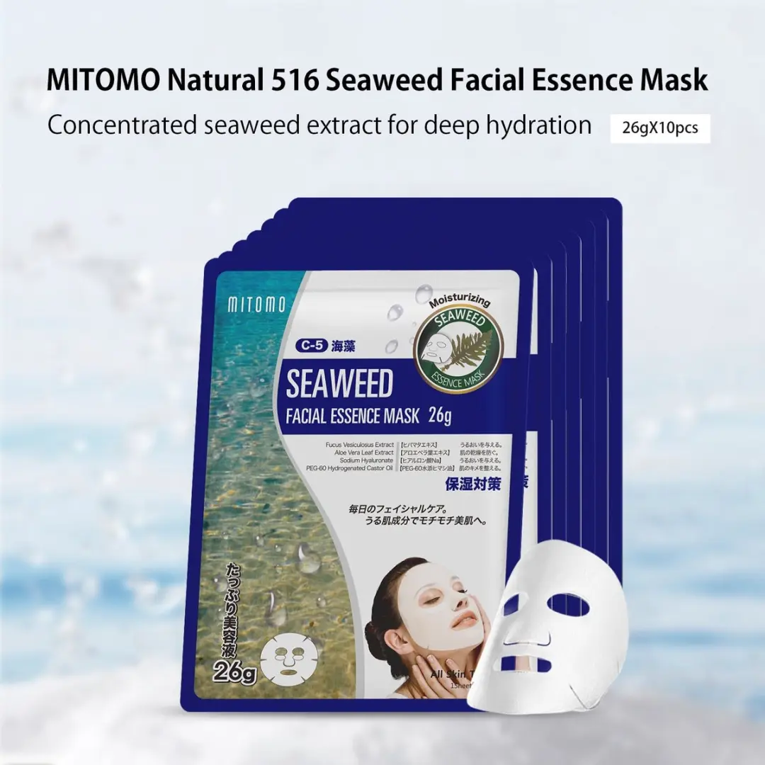 Mitomo Natural Seaweeds Gezichtsmasker