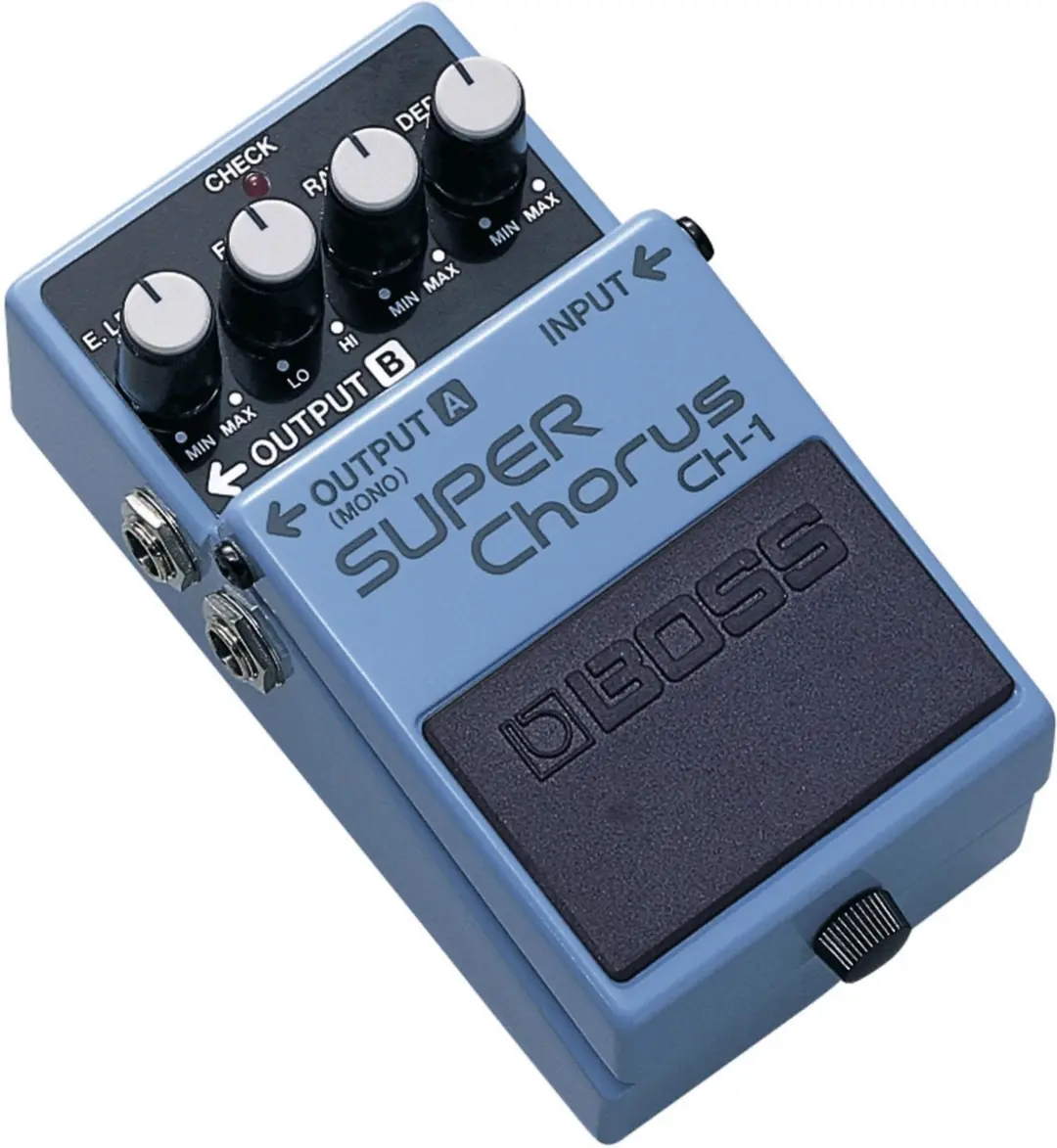 BOSS CH-1 Super Chorus Pedal - Blauw - afbeelding 2 van 2