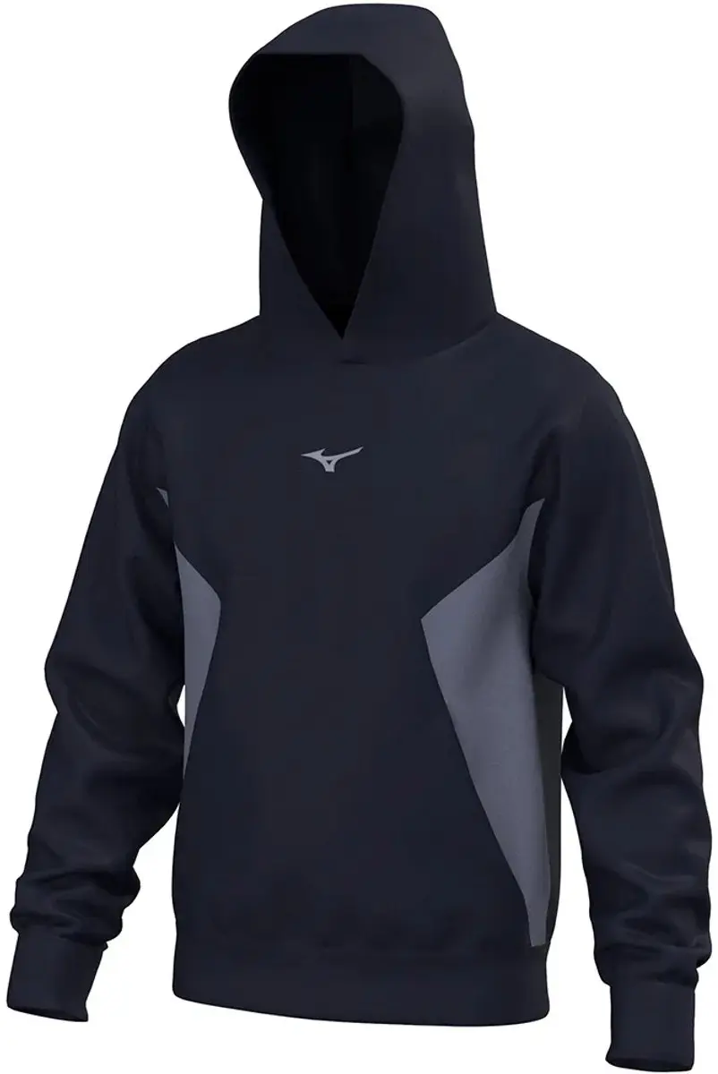 Mizuno Athletics Hoodie Blauw S