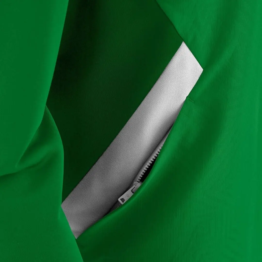 Macron Victory Tiamat Jas Heren - Groen/Wit - Maat S