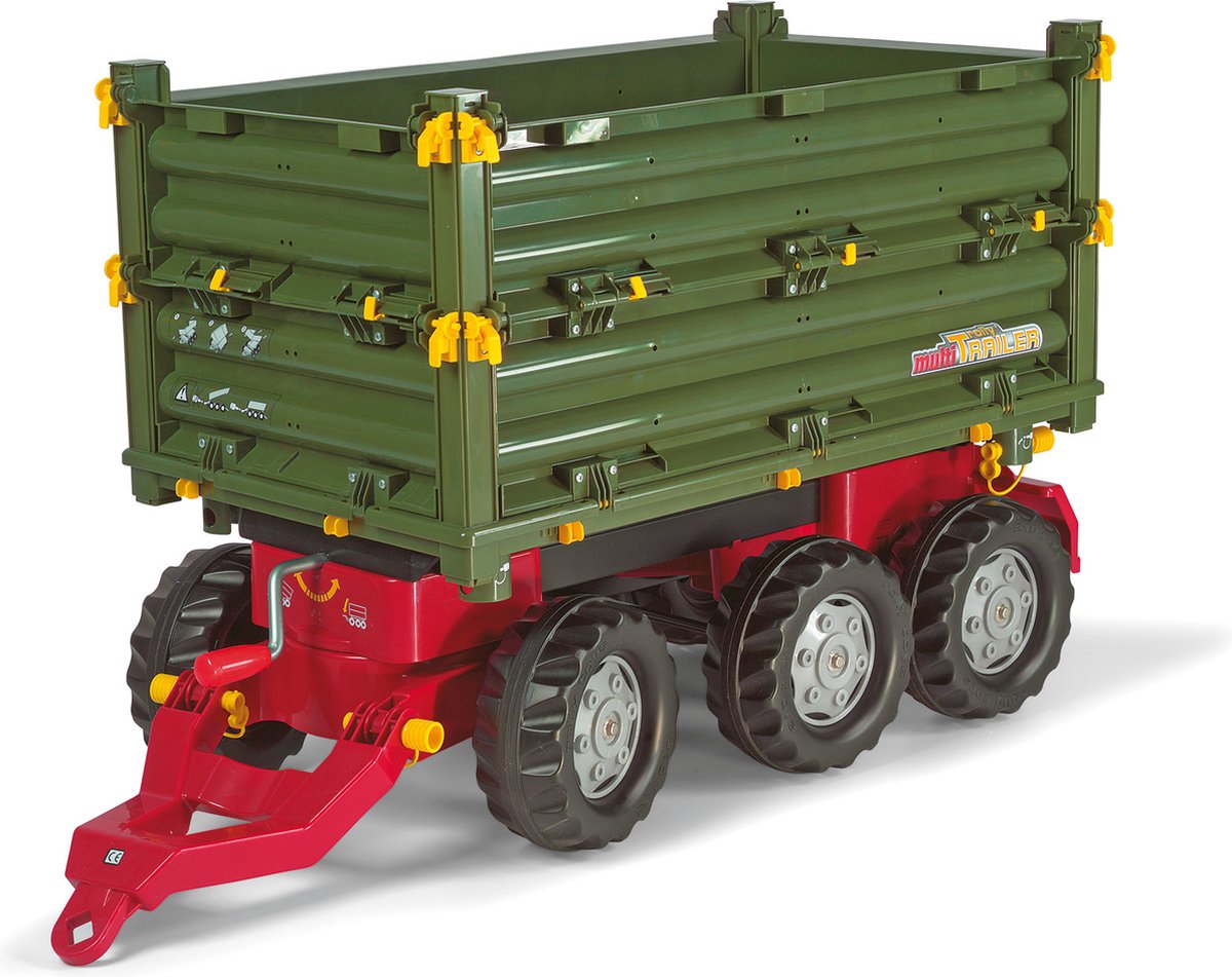 Rolly Toys 125012 RollyMulti Trailer 3-assig