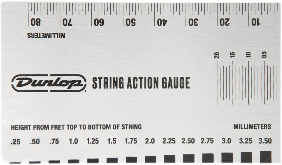 Dunlop DGT04 System 65 Snarenmeetlat - Zilver