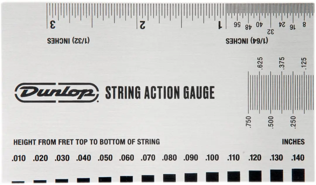 Dunlop DGT04 System 65 Snarenmeetlat - Zilver